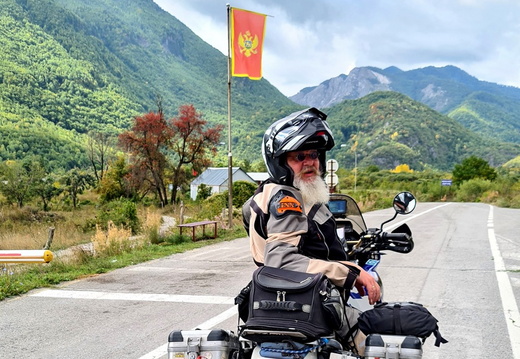 Grenze Montenegro / Albanien bei Plav