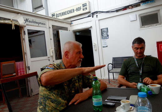 KFOR in Pristina